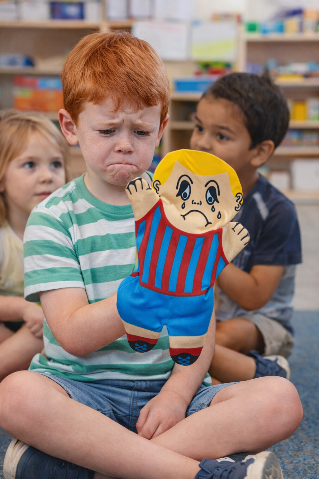5 Feelings Hand Puppets