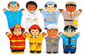 8 Community Helpers Hand Puppets