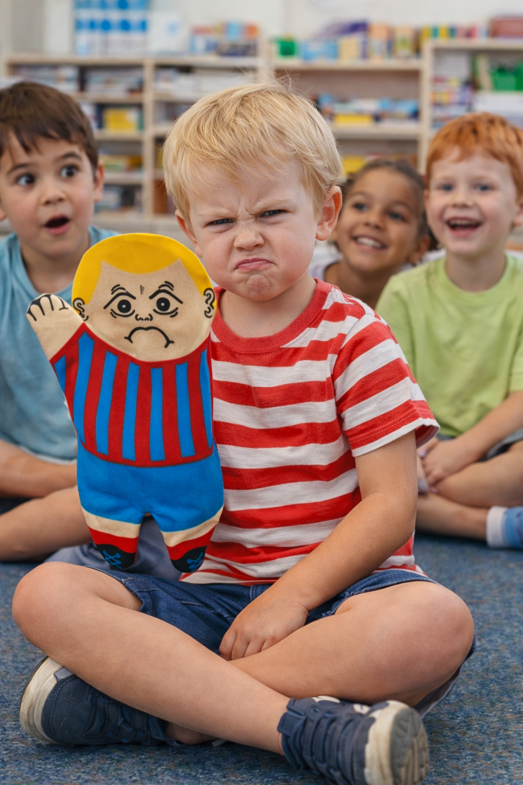 5 Feelings Hand Puppets
