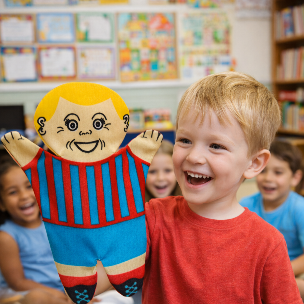5 Feelings Hand Puppets
