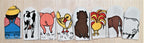 "OLD MCDONALD HAD A FARM" + STORY - Set of 8 finger puppets